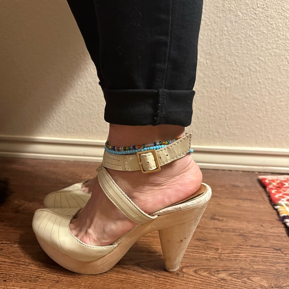 Seychelles size 10 Platform leather from Anthropologie